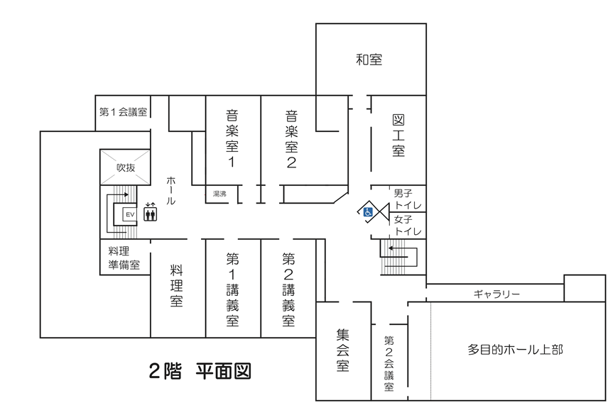 2階　平面図